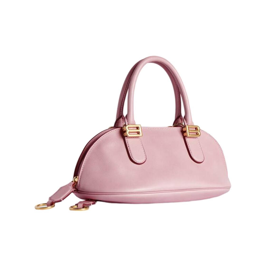 발렌시아가 볼레로 볼링백 미니 핑크 모카(Balenciaga Bolero Bowling Bag Mini In Pink Moka) - 2