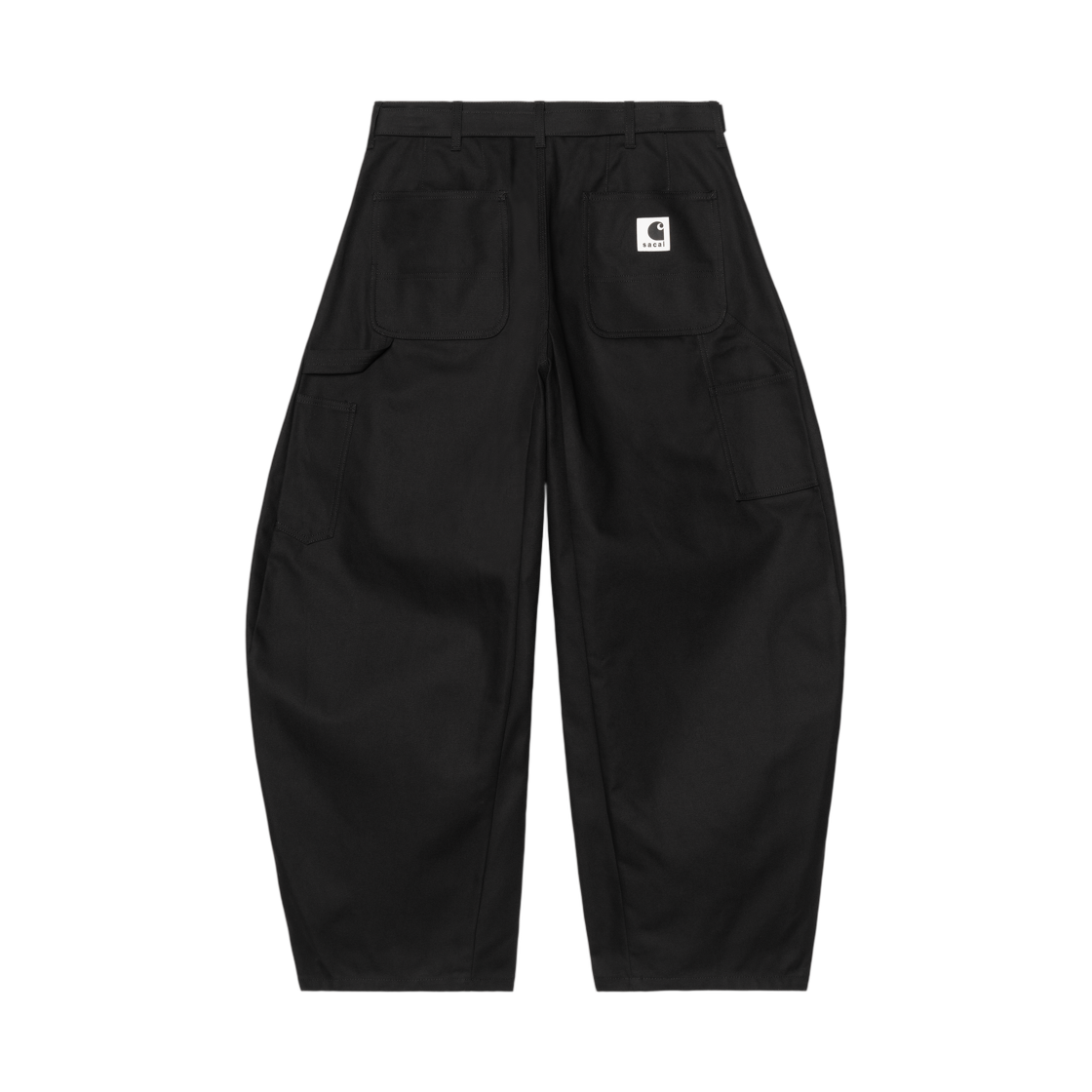 사카이 x 칼하트 WIP 덕 팬츠 사카이 블랙(Sacai x Carhartt WIP Duck Pants Sacai Black)