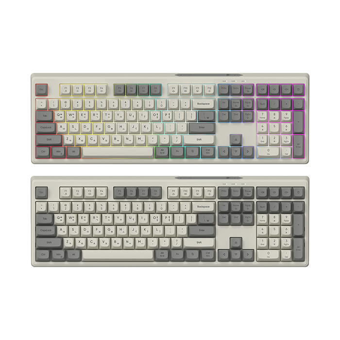 GK01 멤브레인 키보드 레트로 USB-C 사무용 게임용 (2컬러)(Geekstar GK01 Retro Membrane Keyboard (2colors))
