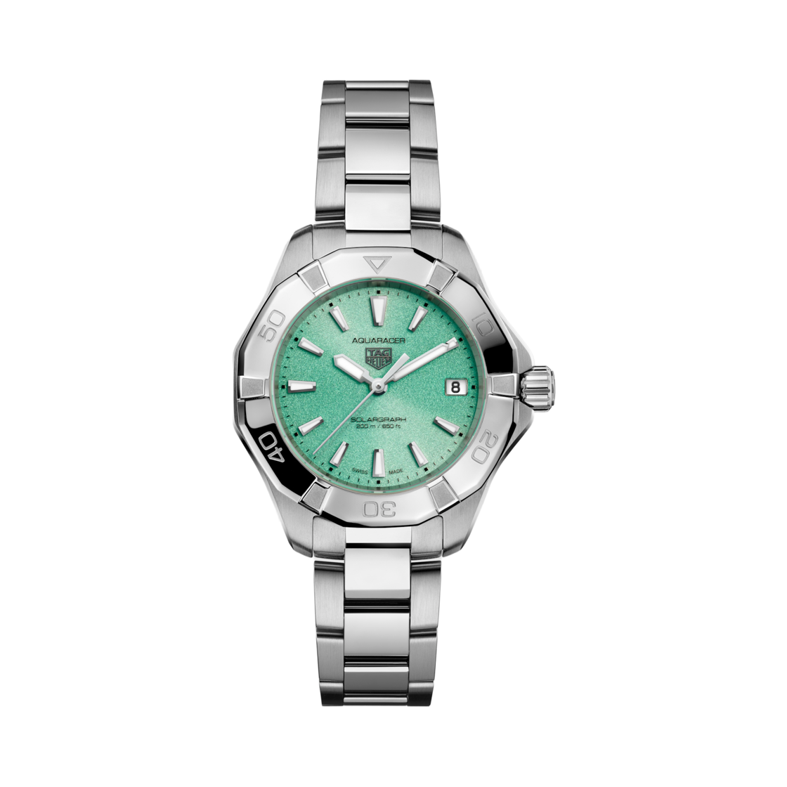 태그 호이어 아쿠아레이서 프로페셔널 200 솔라그래프 쿼츠 34mm 스틸 그린(TAG Heuer Aquaracer Professional 200 Solargraph Quartz 34mm Steel Green)