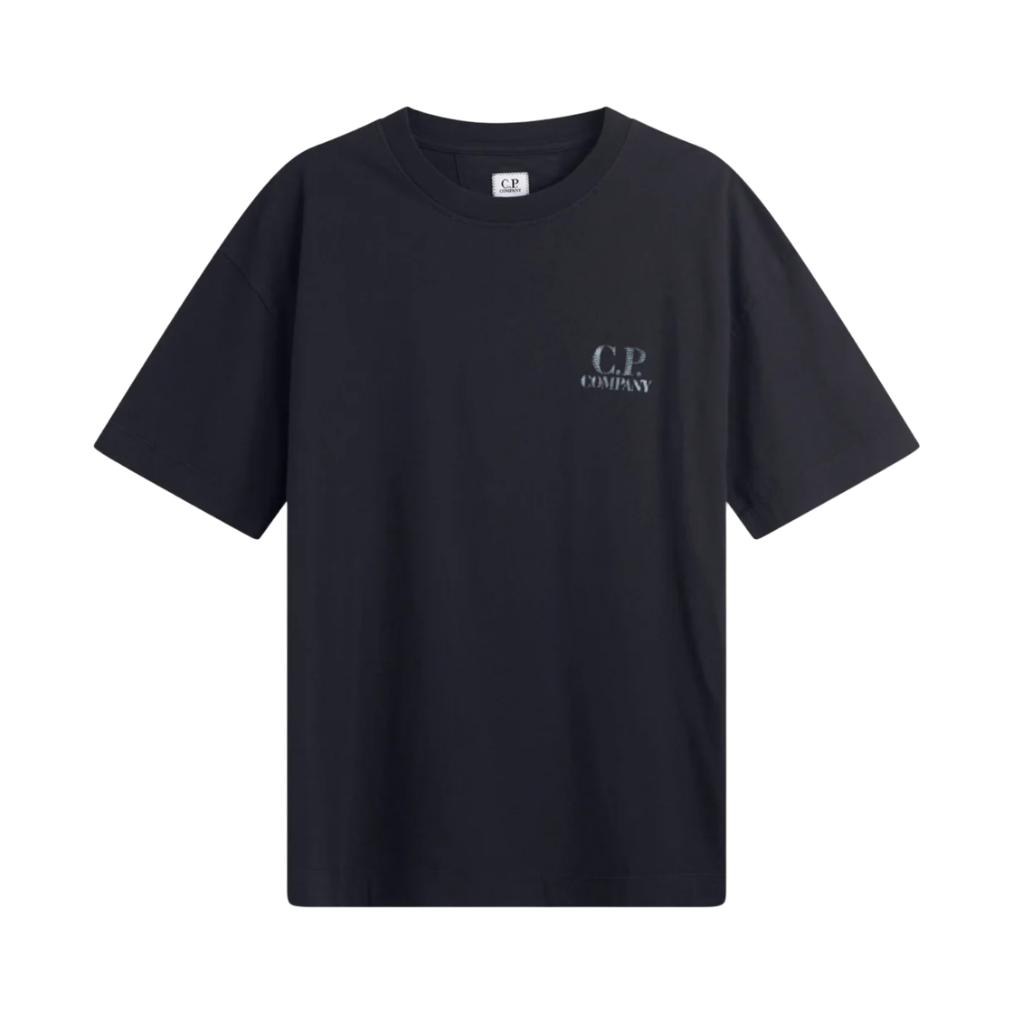 C.P. 컴퍼니 30/1 저지 숏슬리브 로고 티셔츠 이클립스 블루 - 26SS(C.P. Company 30/1 Jersey Short Sleeve Logo T-Shirt Eclipse Blue - 26SS) - 2