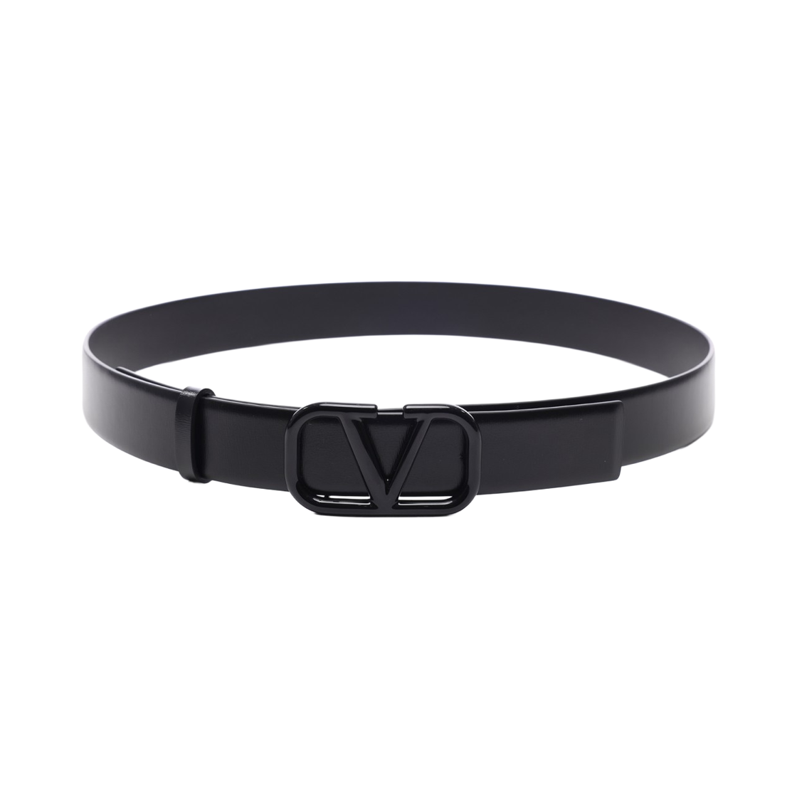 4W2T0X49 TJE 0NO 24S [15% 쿠폰] (W) Valentino Vlogo Signature Plaque Belt Black
