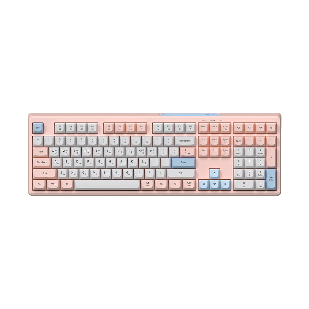 GK01 멤브레인 키보드 핑크 USB-C 사무용 게임용(Geekstar GK01 Membrane Keyboard Pink) - 3