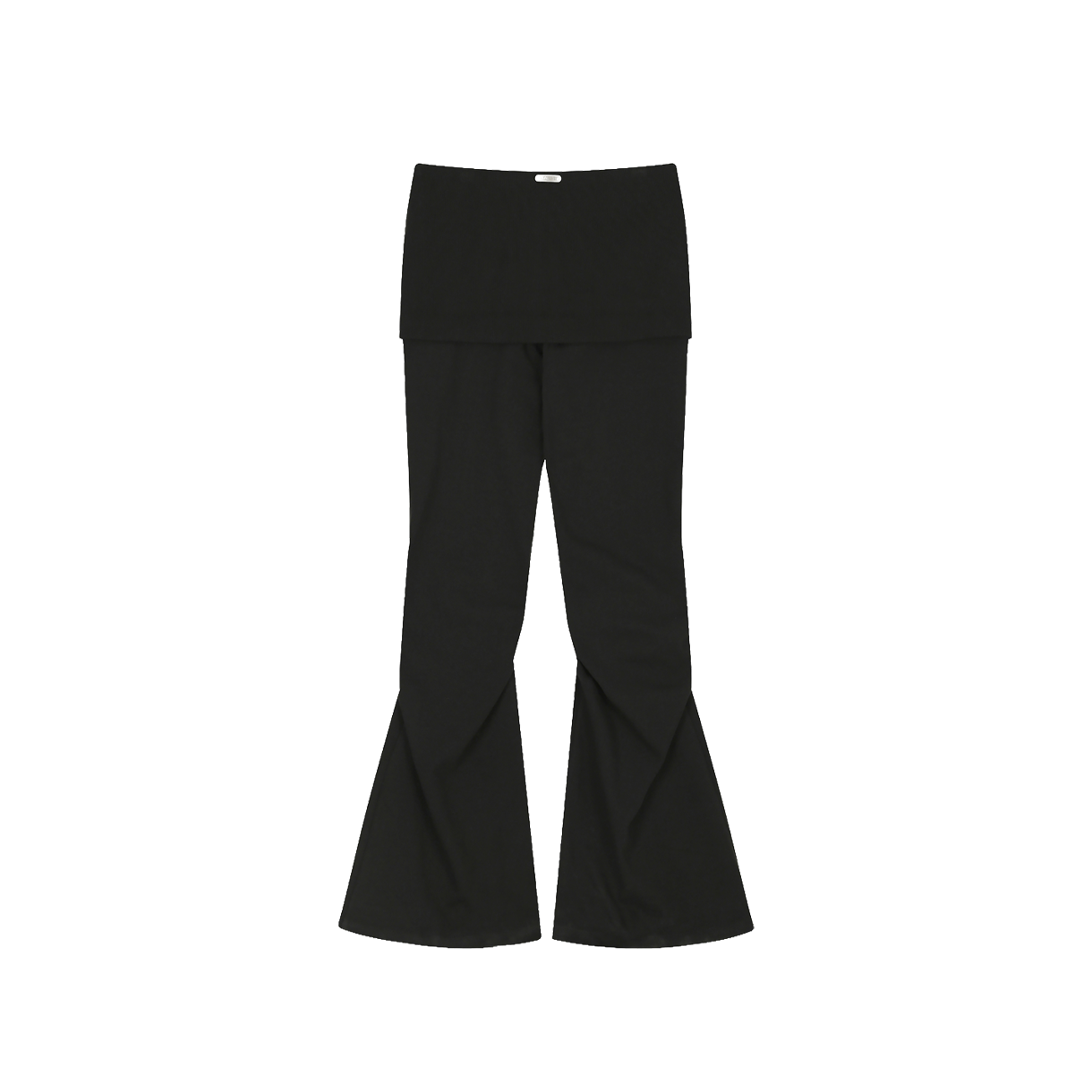 나체 우먼 익스포저 집 스웻 스커트 팬츠 블랙 - 26SS(Nache Women Exposure Zip Sweat Skirt Pants Black - 26SS) - 2