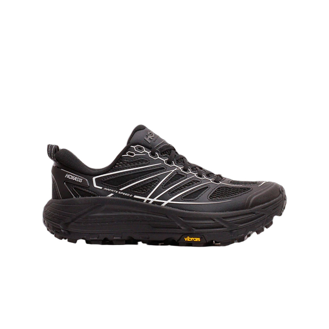 호카 마파테 스피드 2 TS 블랙 카본 블랙(Hoka Mafate Speed 2 TS Black Carbon Black) - 1