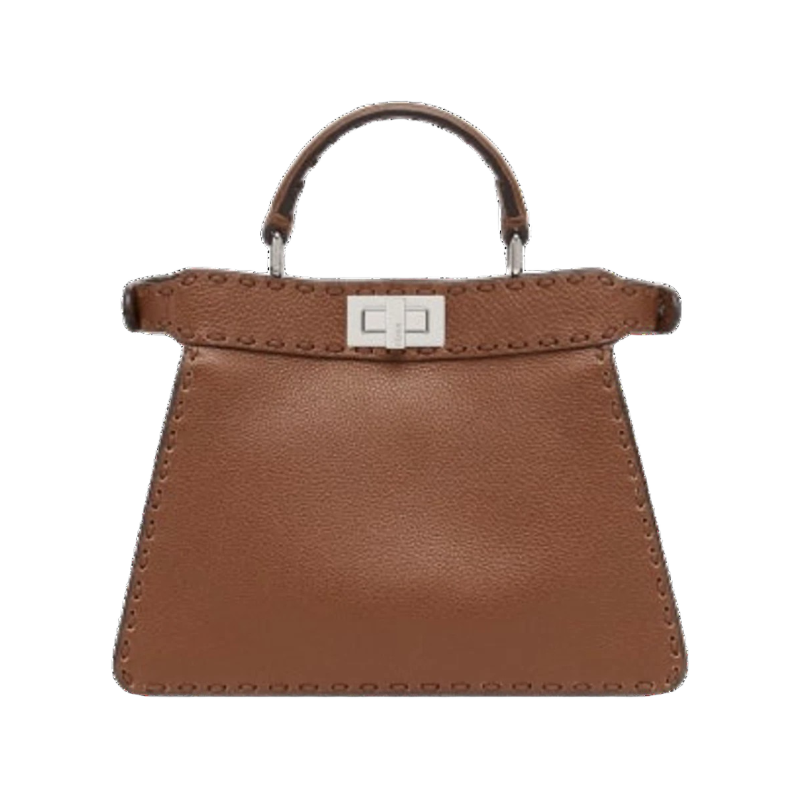 8BN327 ARBB F1NPG 24S [15% 쿠폰] Fendi Peekaboo I See U Small Selleria Bag Brown