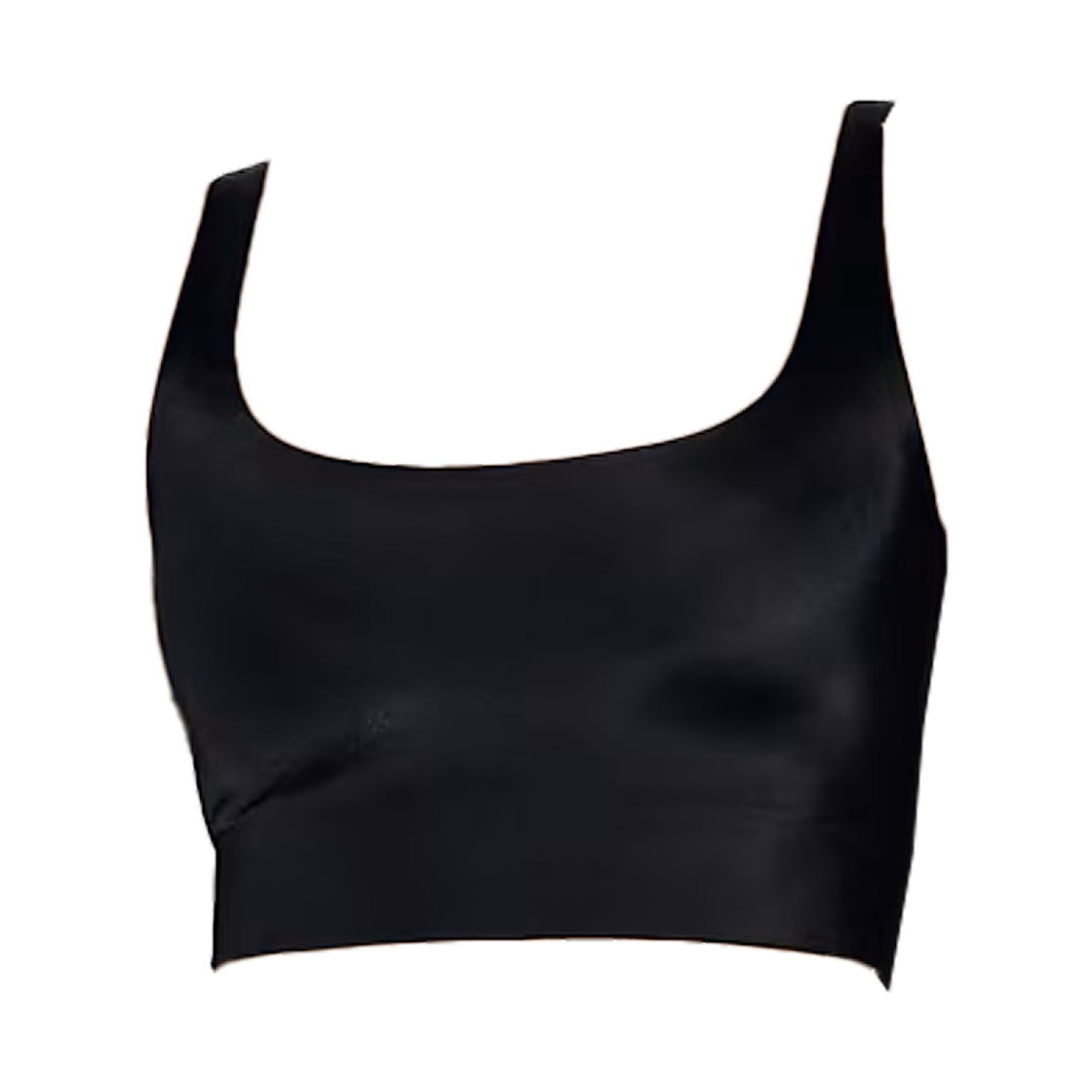 (W) 나이키스킴스 샤인 스쿱넥 브라 탑 NSKM 옵시디언((W) NikeSKIMS Shine Scoop-Neck Bra Top NSKM Obsidian) - 1