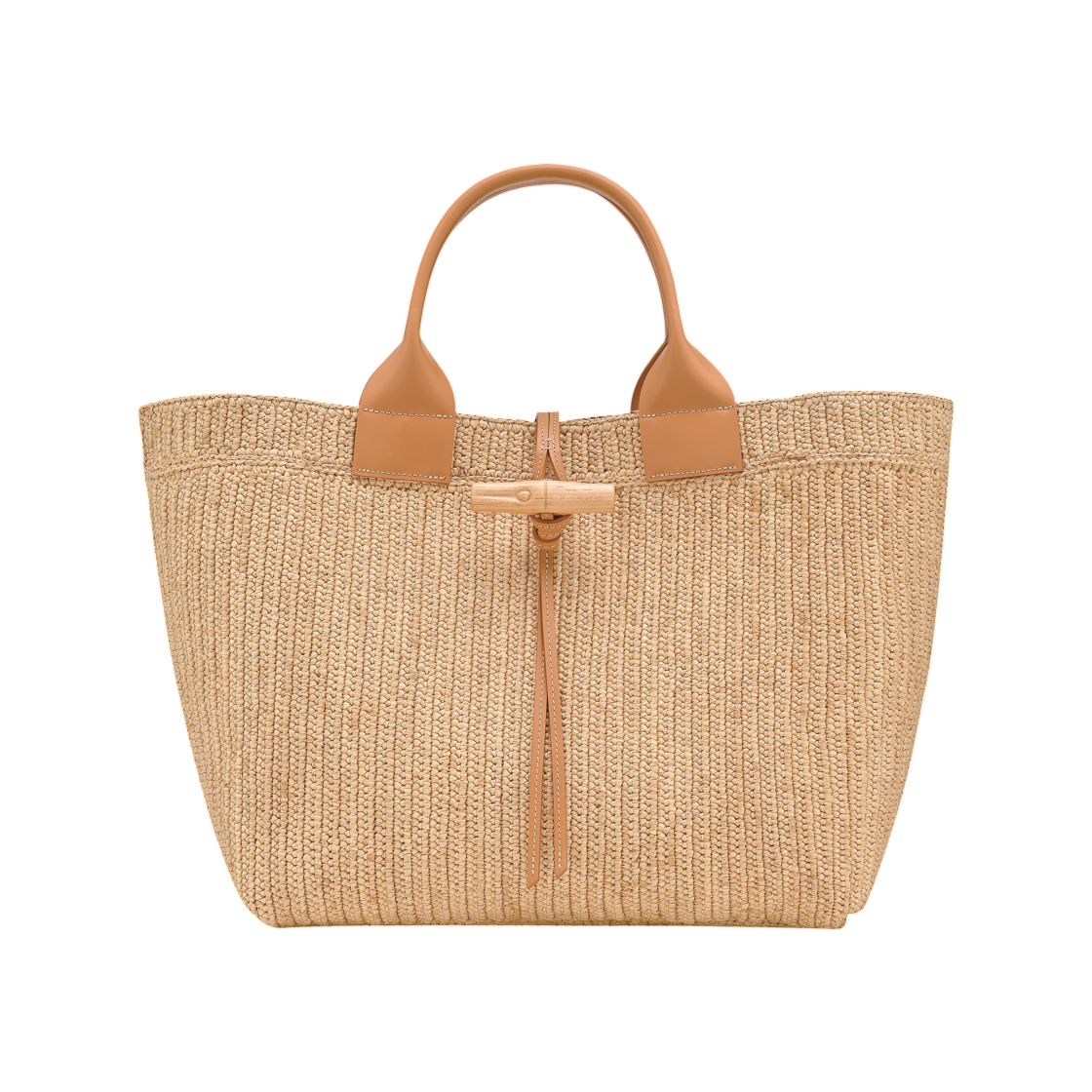 10327HJD514 Longchamp Le Roseau Tote Bag Vegetal