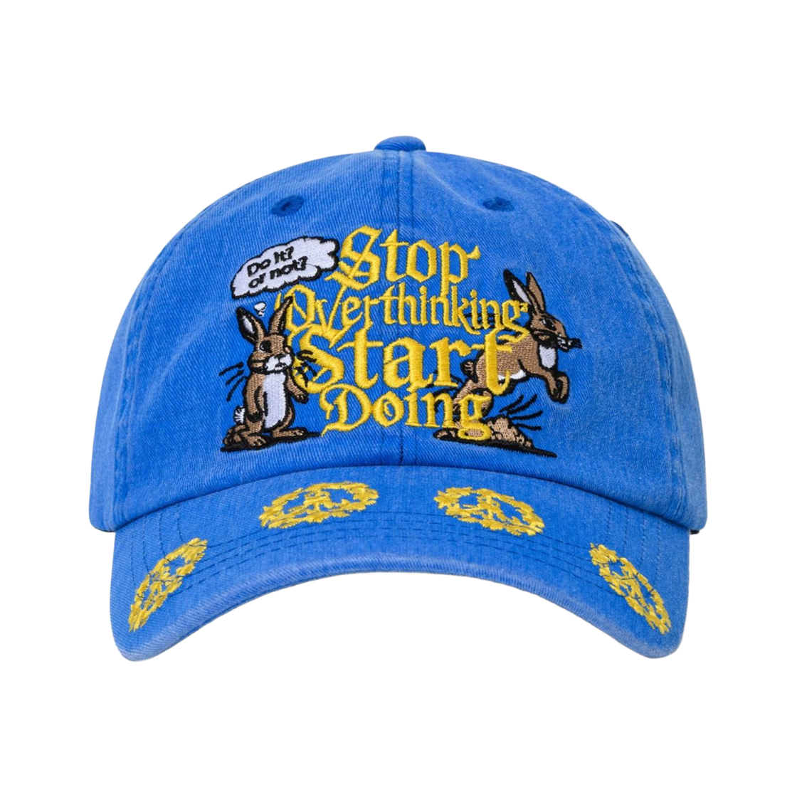 BSR2526FWCP031 Bsrabbit Overthinking Cotton Cap Blue