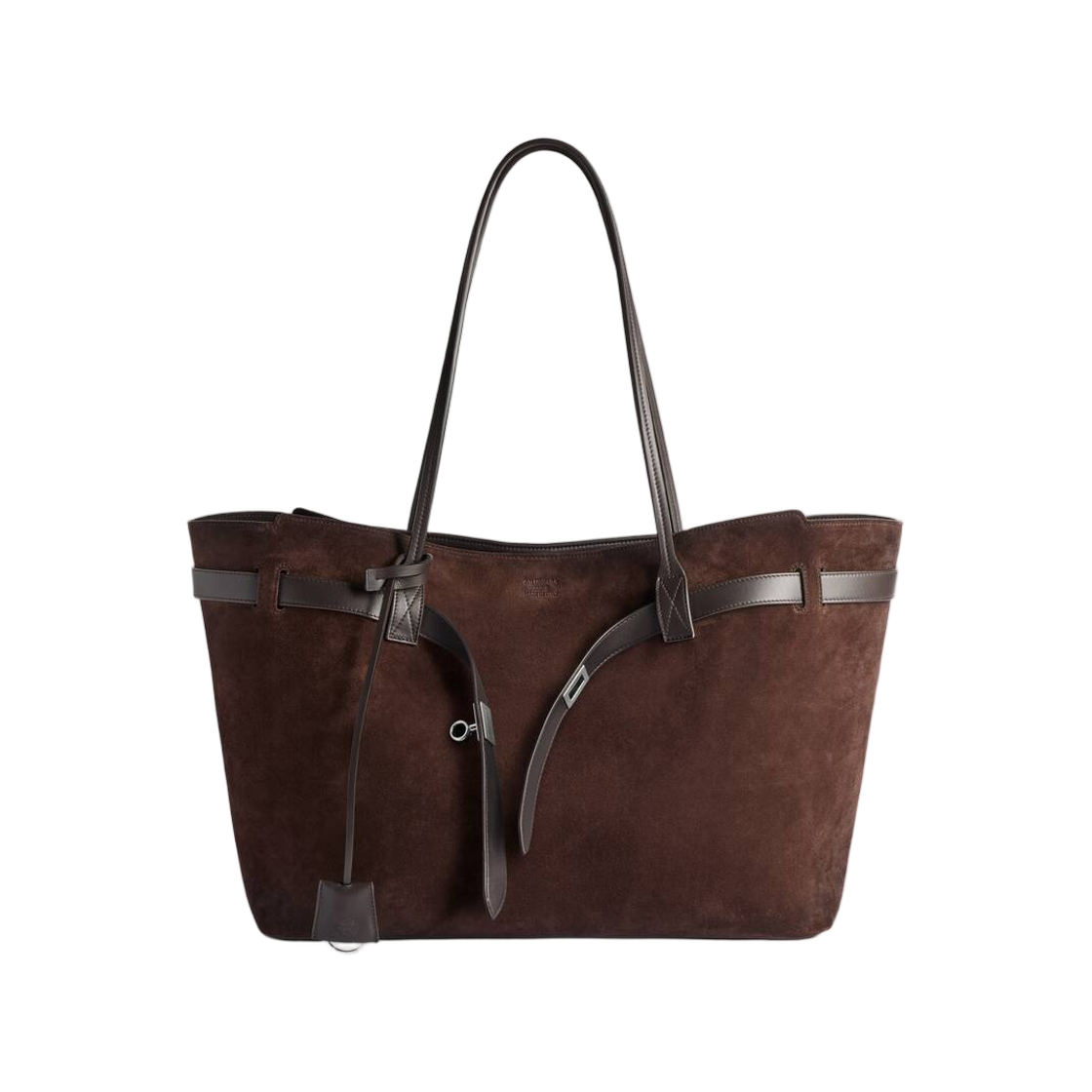 8456132ACCH2308 Balenciaga Bel Air Tote Bag Large In Light Espresso
