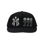 Aftermath Atm 777 Logo Ball Cap Black