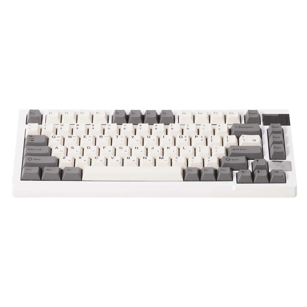 긱스타 JK08 PBT 유무선 RGB 가스켓 게이밍 기계식 키보드 스모크 진주(Geekstar JK08 Wireless Gasket RGB PBT Keyboard Smoke Pearl) - 2