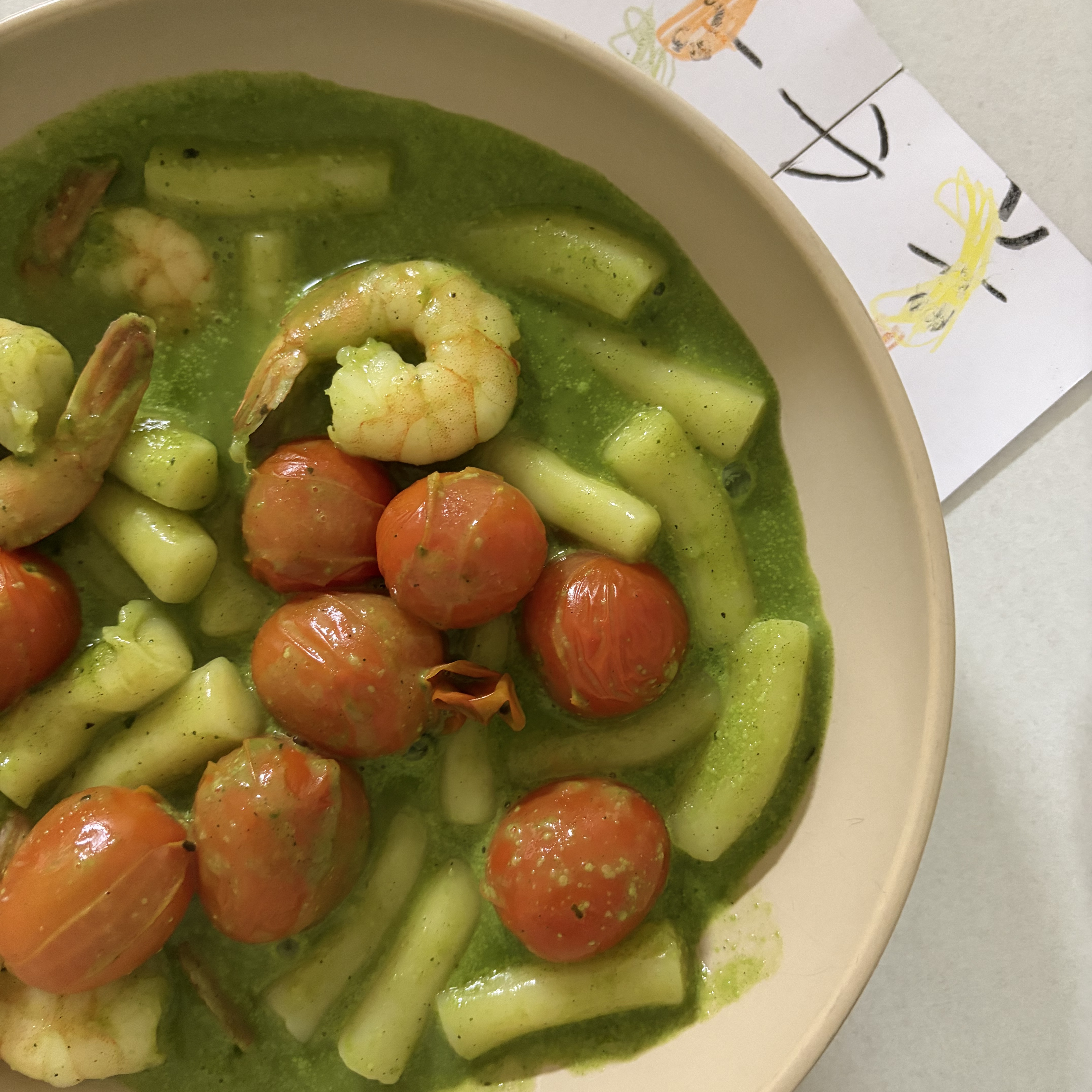 [KREAM 단독] BBOM Ttekbokki Launch Pack 3, BBOM Tteokbokki Mix Pack 착용 스타일 - 1