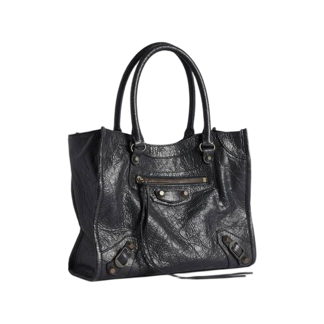 발렌시아가 르 시티 토트백 미니 블랙(Balenciaga Le City Tote Bag Mini In Black) - 2