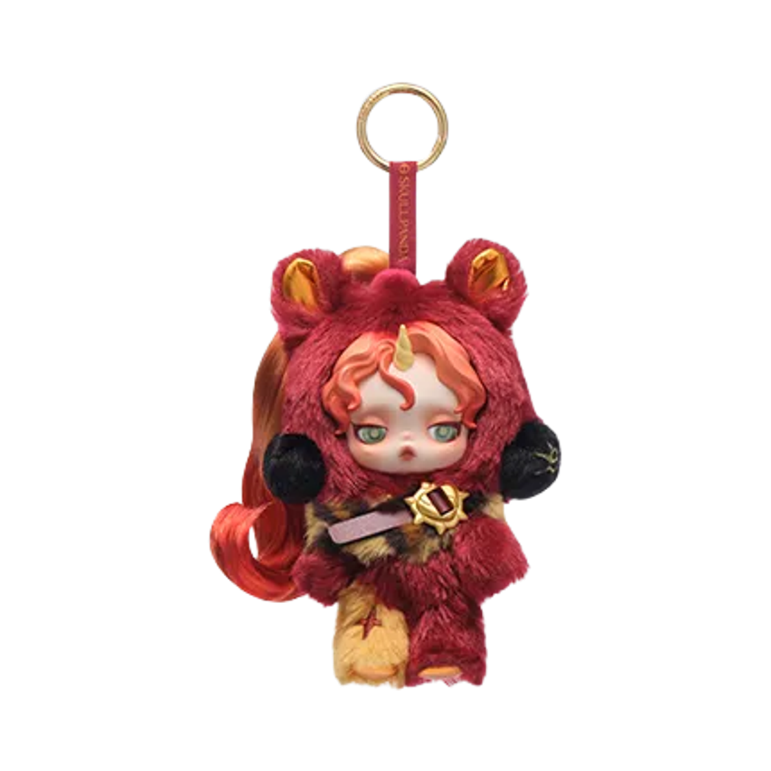 팝마트 스컬판다 마이리틀 포니 시리즈 인형 키링 선셋 쉬머 (개봉 박스)(Pop Mart Skullpanda x My Little Pony Series Plush Doll Pendant Sunset Shimmer (Opened Case))