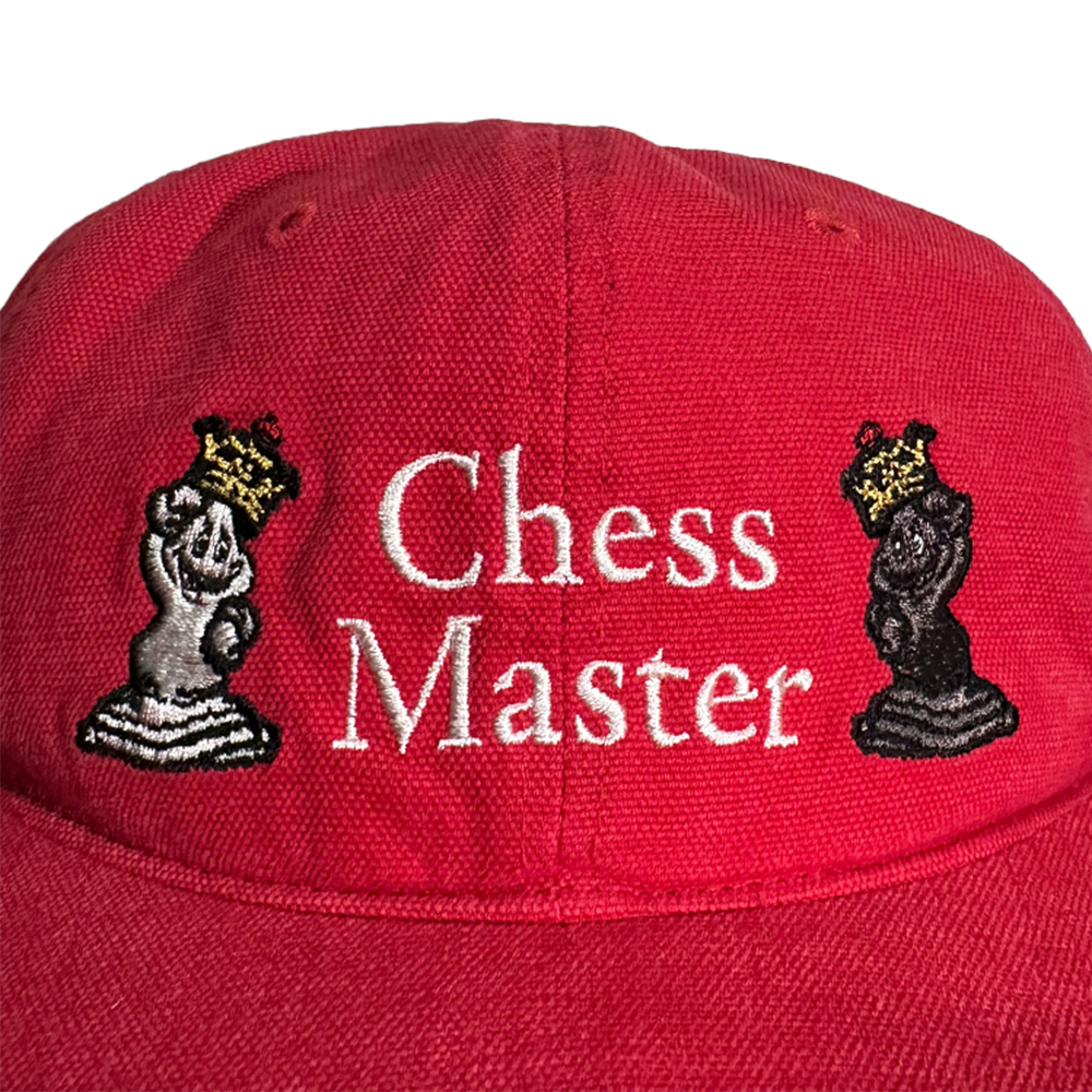 리빗 체스 마스터 캡 워시드 레드(RBBT Chess Master Cap Washed Red) - 2