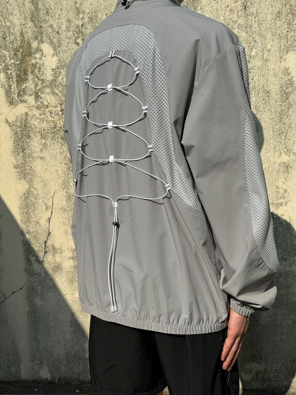 키아세 3M 트레이닝 자켓 라이트그레이(Kiiace 3M Training Jacket Light Grey) - 5