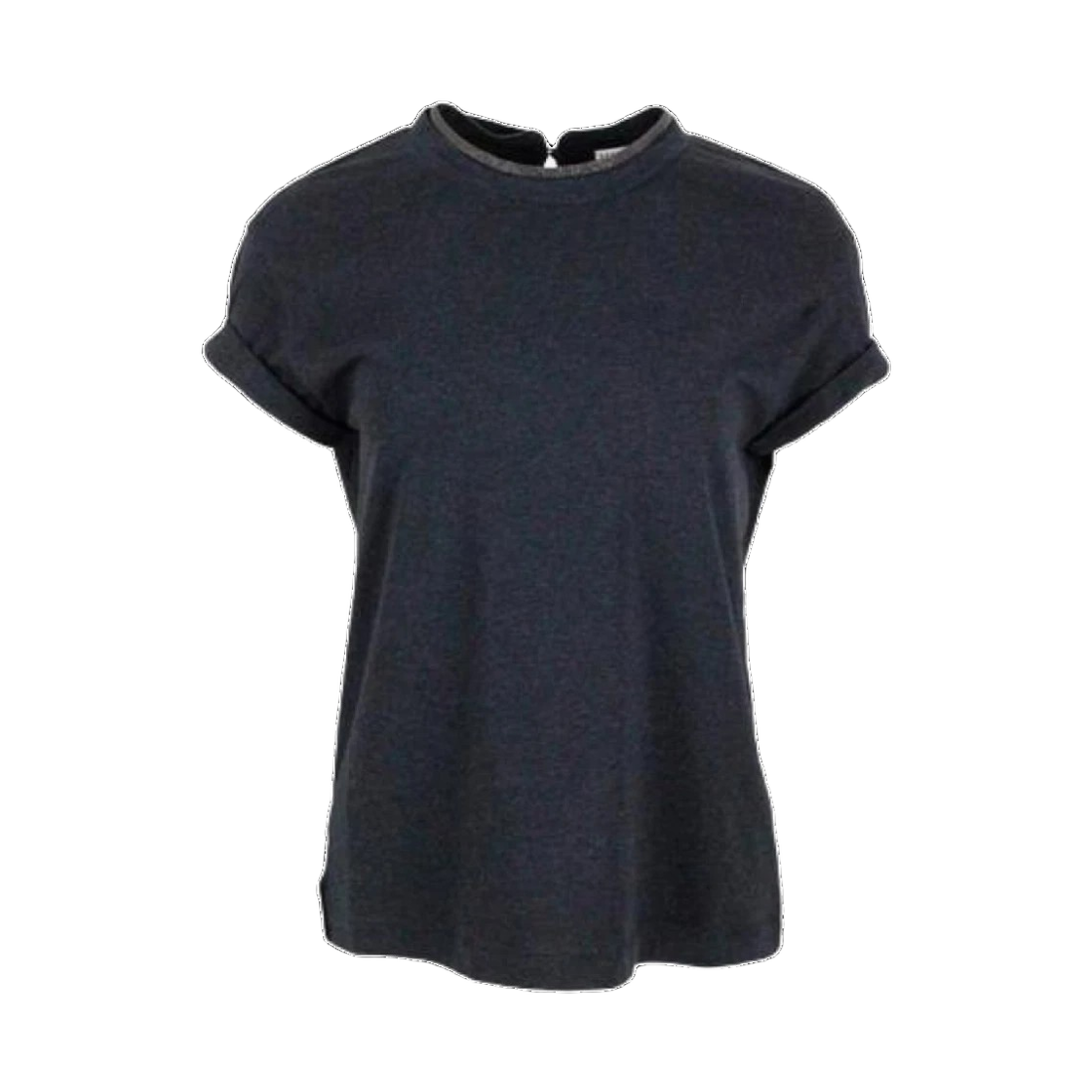 M0T18BD200 C055 24F [15% 쿠폰] (W) Brunello Cucinelli Stretch Jersey T-Shirt Anthracite