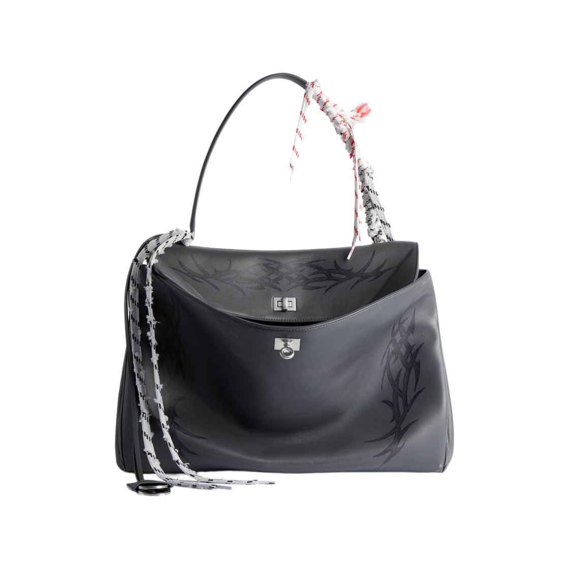 발렌시아가 로데오 핸드백 라지 그레이(Balenciaga Rodeo Handbag Large In Grey) - 1