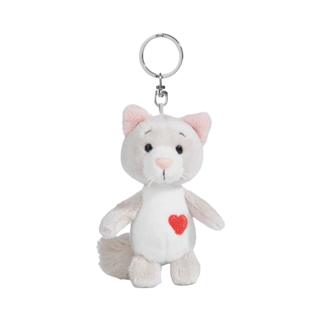 4012390494006 [KREAM 단독] NICI Keyholder Love cat fluffy 10cm GREEN