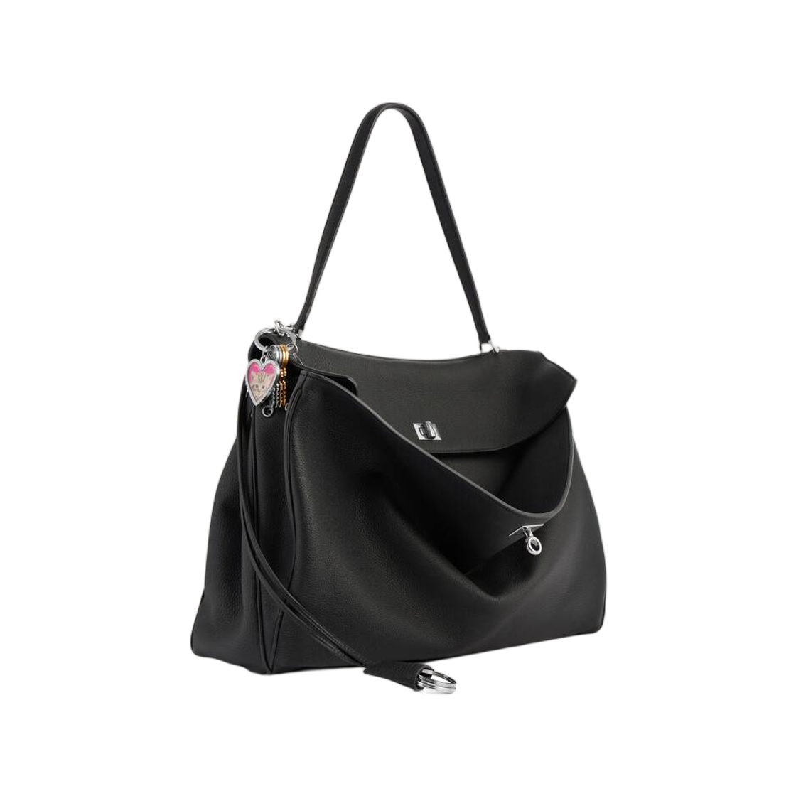 발렌시아가 참 키체인 하트 멀티컬러(Balenciaga Charm Keychain Heart In Multicolored) - 3