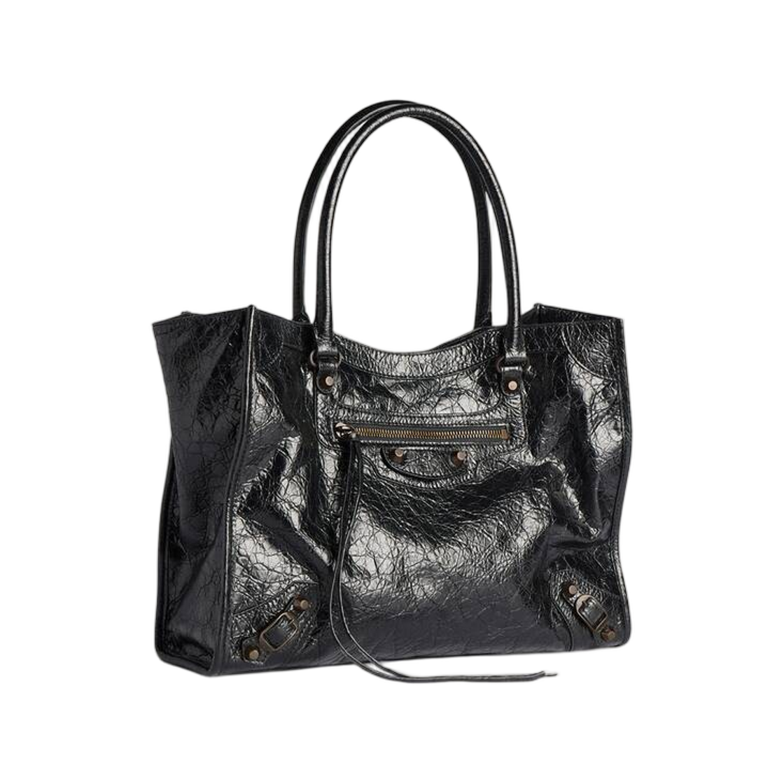 발렌시아가 르 시티 토트백 스몰 블랙(Balenciaga Le City Tote Bag Small In Black) - 2