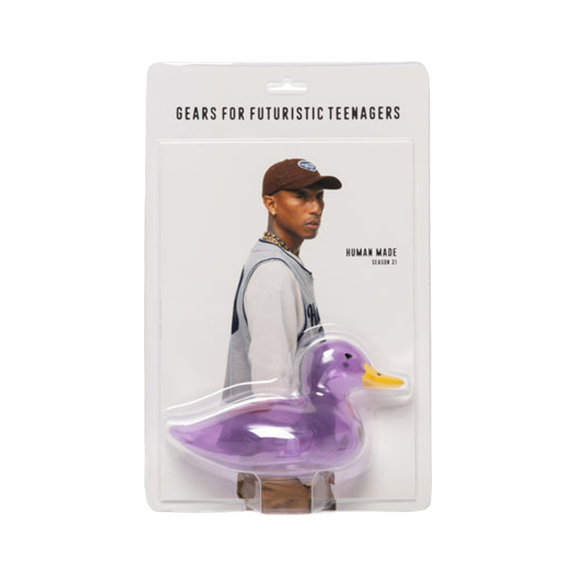 휴먼 메이드 북 포 퓨처리스틱 틴에이저 시즌 31 (퍼플 러버 덕 포함)(Human Made Book For Futuristic Teenagers Season 31 (With Purple Rubber Duck))