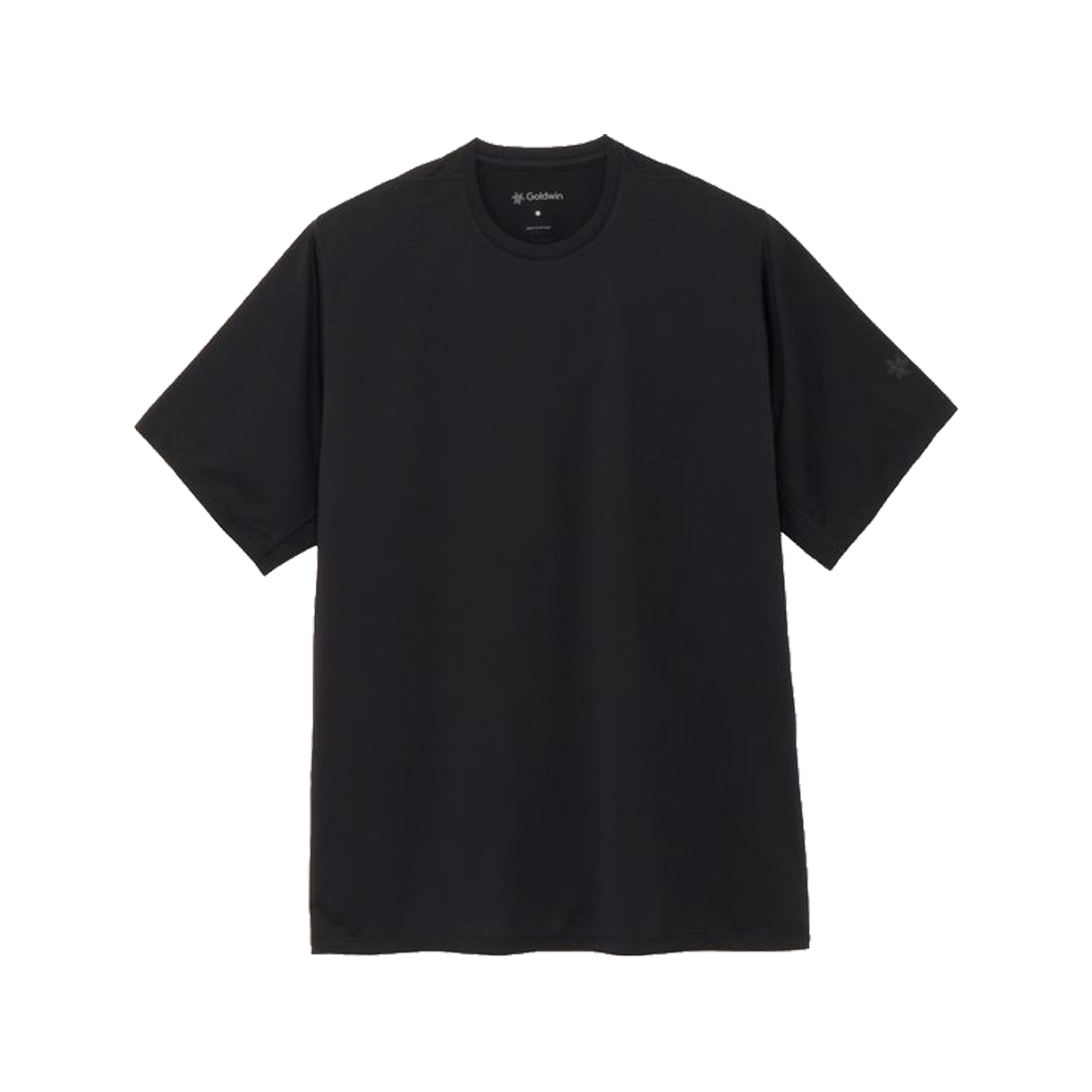 KM6BTSSGW12BK Goldwin WF-Dry T-shirt Black - 26SS