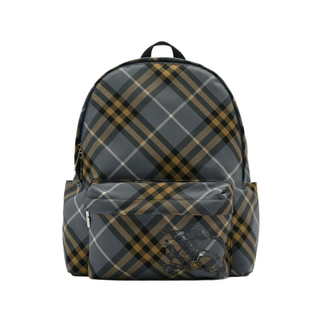버버리 스몰 체크 백팩 웨이브 블루(Burberry Small Check Backpack Wave Blue) - 1