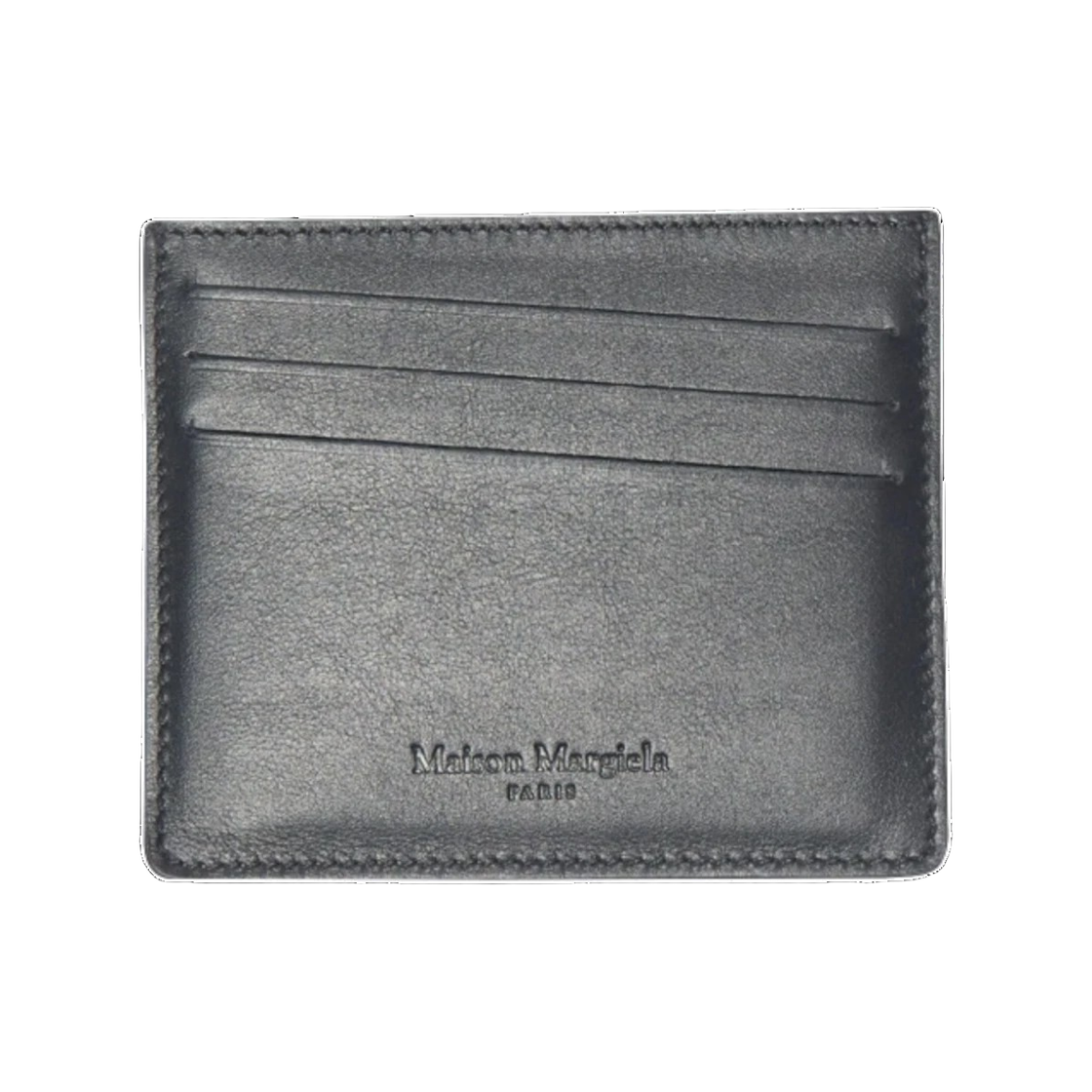 S35UI0432_P4303_T8013_2 [15% 쿠폰] Maison Margiela Smooth Leather Card Holder Black Beige