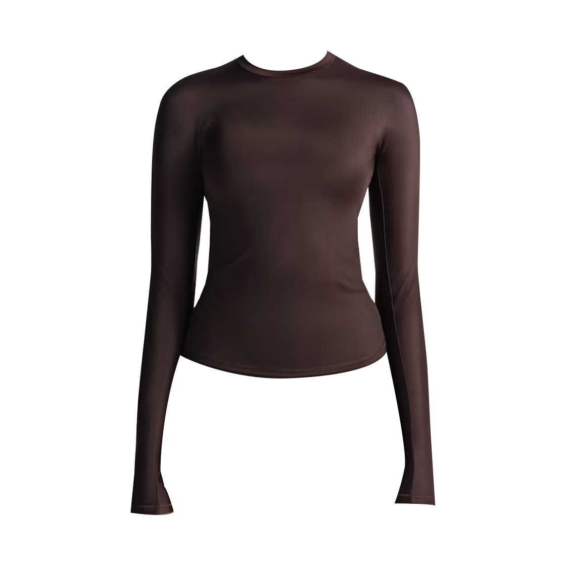 (W) 나이키스킴스 샤인 롱슬리브 크루넥 탑 NSKM 피닉스((W) NikeSKIMS Shine Long-Sleeve Crewneck Top NSKM Phoenix)