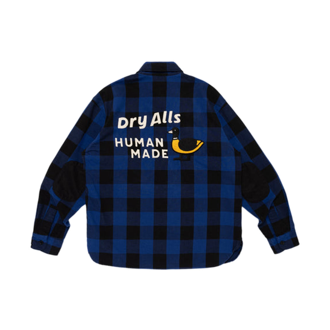 휴먼 메이드 체크 하프집 셔츠 블루(Human Made Check Half-Zip Shirt Blue) - 1