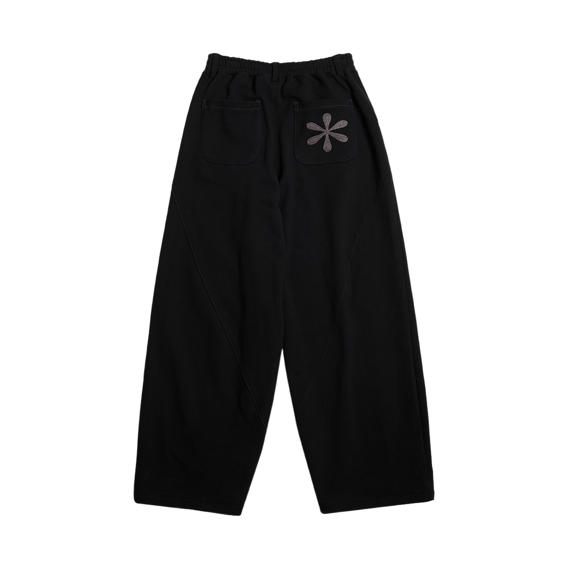 리오므 커브드 벌룬 스웻 팬츠 블랙(Riomeu Curved Balloon Sweatpants Black)