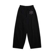 Riomeu Curved Balloon Sweatpants Black