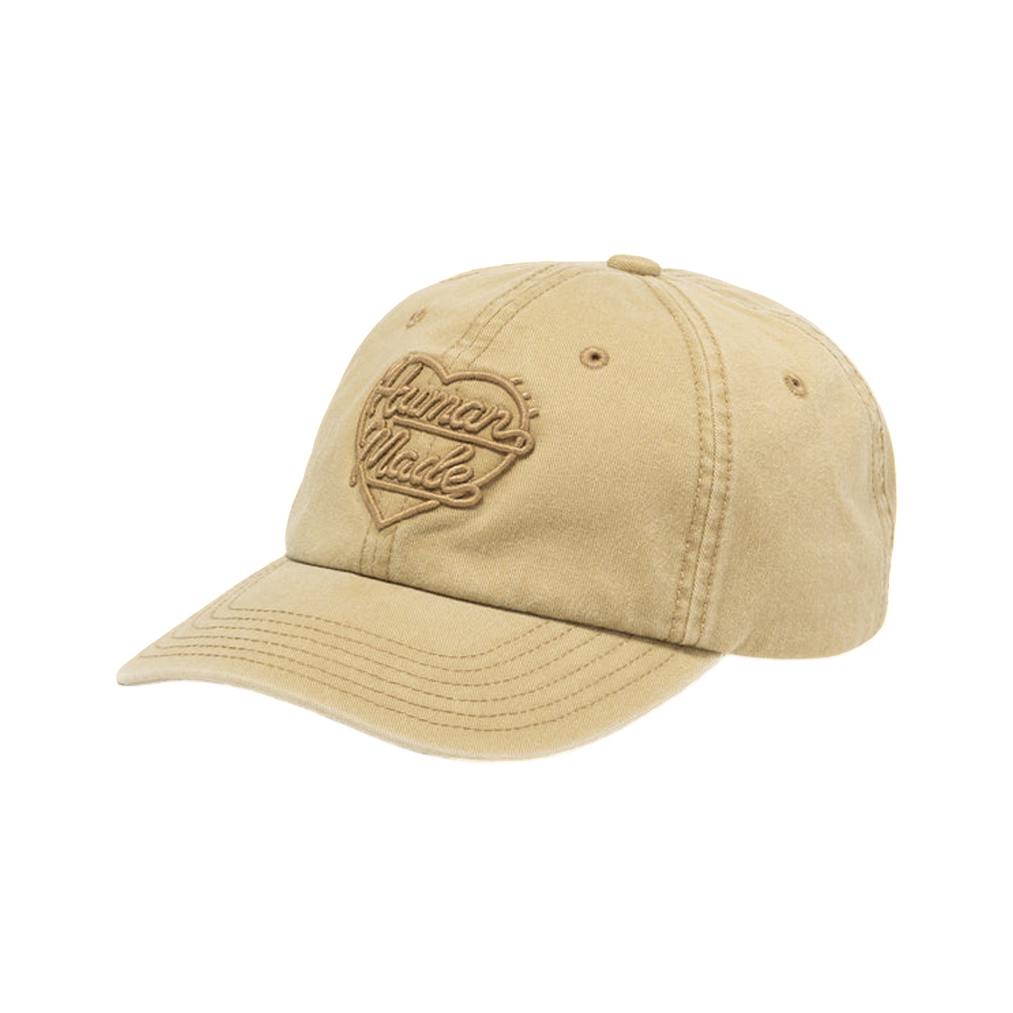 휴먼 메이드 6 패널 트윌 캡 베이지(Human Made 6 Panel Twill Cap Beige) - 1