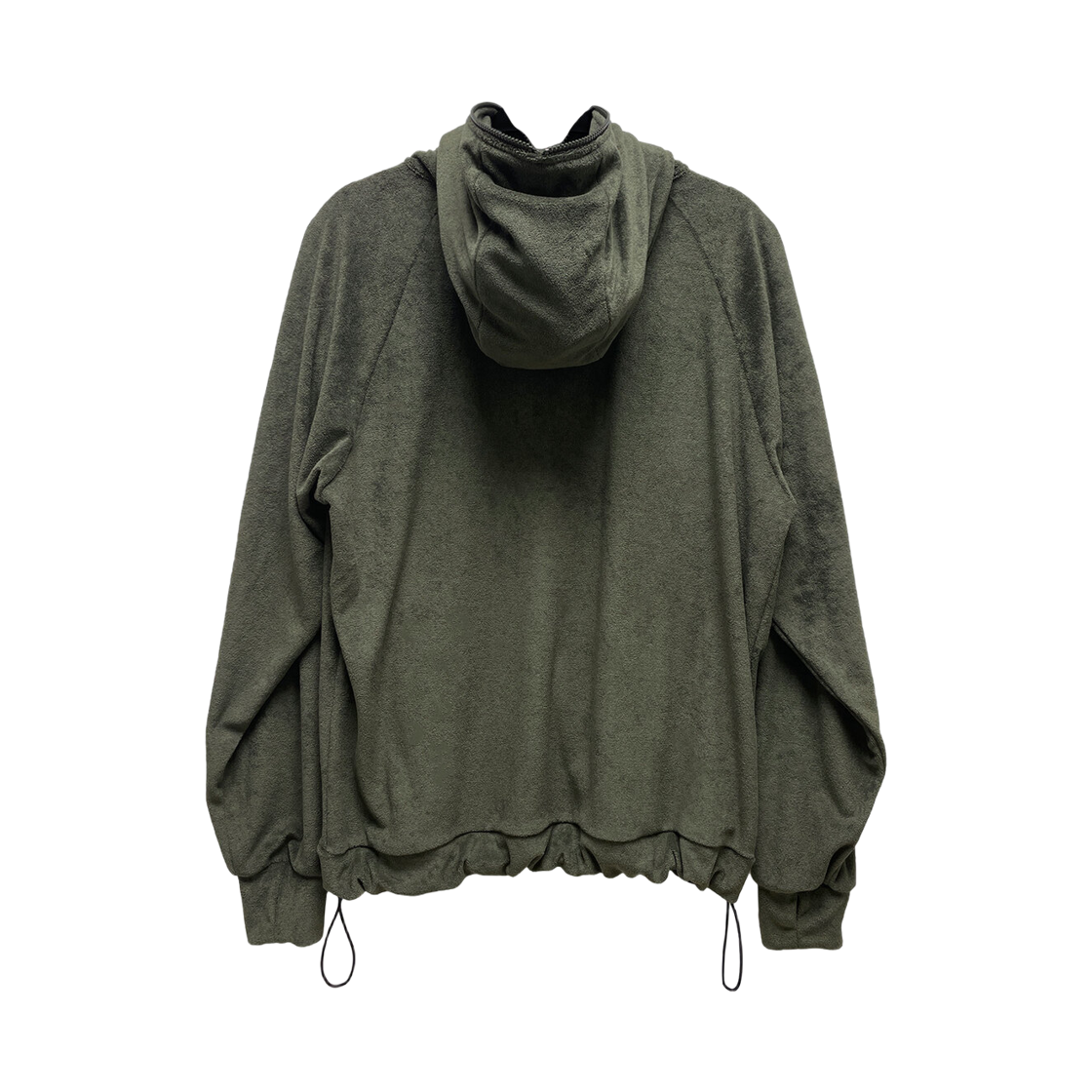 키아세 타월 풀 집업 후드 더스트 그린(Kiiace Towel Full-zip Hoodie Dust Green) - 2