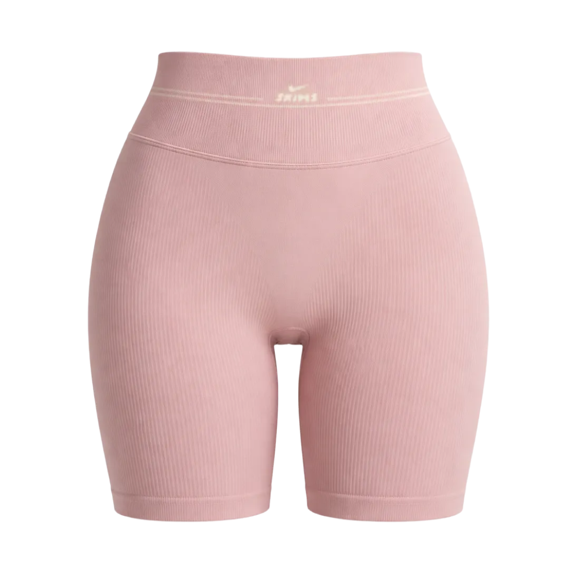 (W) 나이키스킴스 골지 심리스 5인치 쇼츠 NSKM 히말라얀 NSKM 에크루((W) NikeSKIMS Ribbed Seamless 5-Inch Shorts NSKM Himalayan NSKM Ecru) - 1