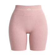 (W) NikeSKIMS Ribbed Seamless 5-Inch Shorts NSKM Himalayan NSKM Ecru