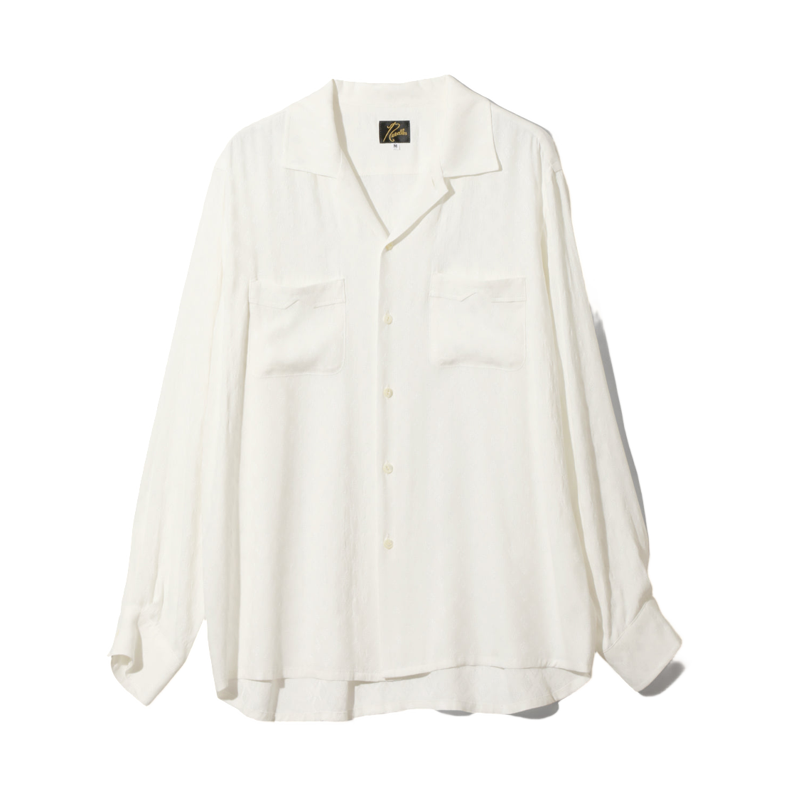 SX285A Needles One-Up Shirt Diamond Mesh Jacquard Off White