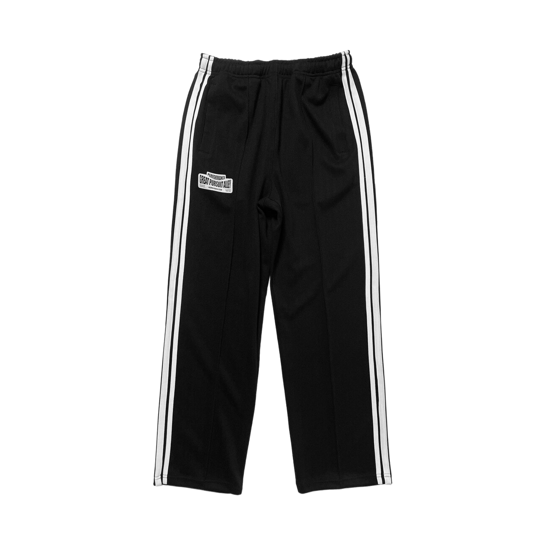 키아세 해링본 져지 팬츠 블랙(Kiiace Herringbone Jersey Pants Black)