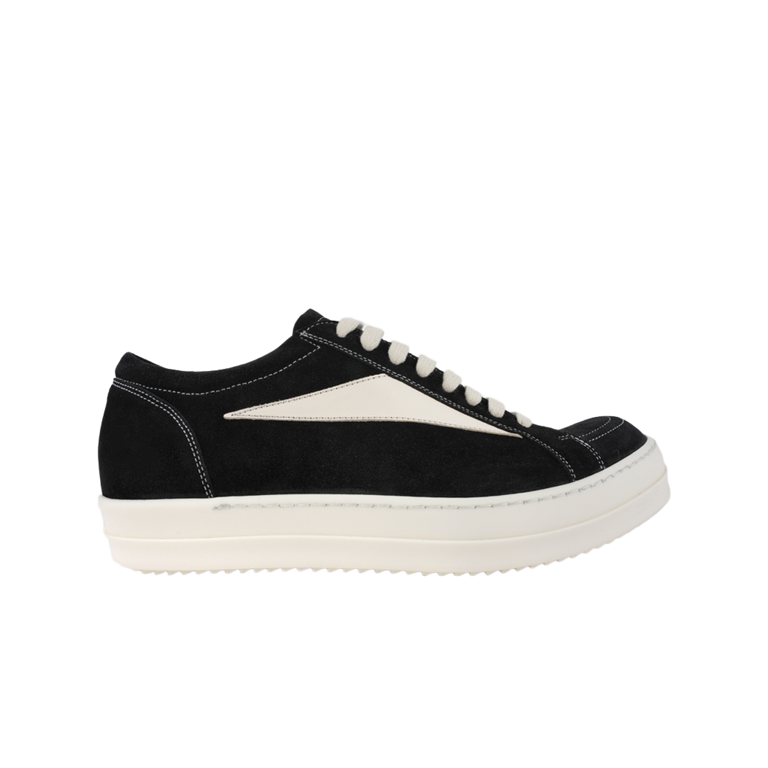 RU01F2897 LVSLCO 911 [15% 쿠폰] Rick Owens Temple Vintage Sneakers Black Milk