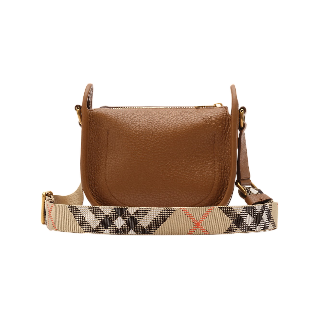 버버리 미니 B 클립 메신저 백 헤이즐 브라운(Burberry Mini B Clip Messenger Bag Hazel Brown) - 2