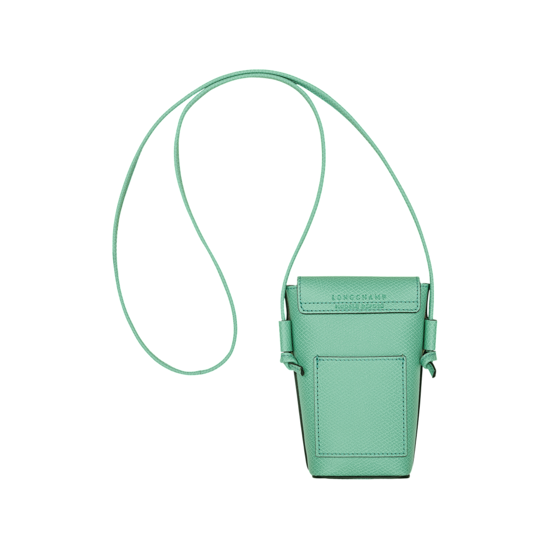 롱샴 에퓌르 폰 케이스 레더 레이스 민트(Longchamp Epure Phone Case with Leather Lace Mint) - 3