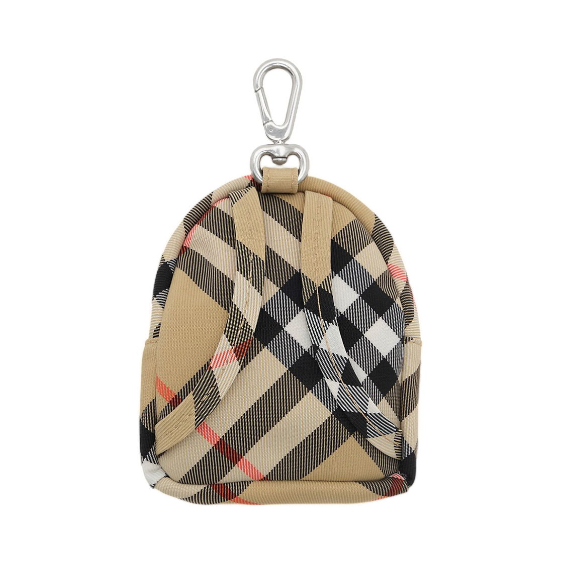 버버리 체크 백팩 참 샌드 베이지(Burberry Check Backpack Charm Sand Beige) - 2
