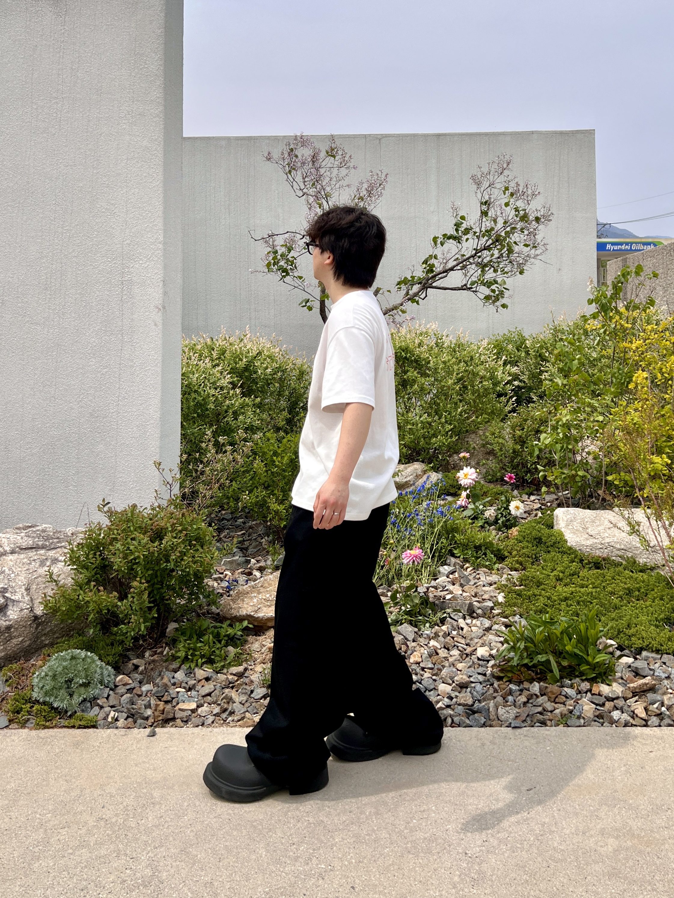 Balenciaga Steroid Derby Black 착용 스타일 - 3