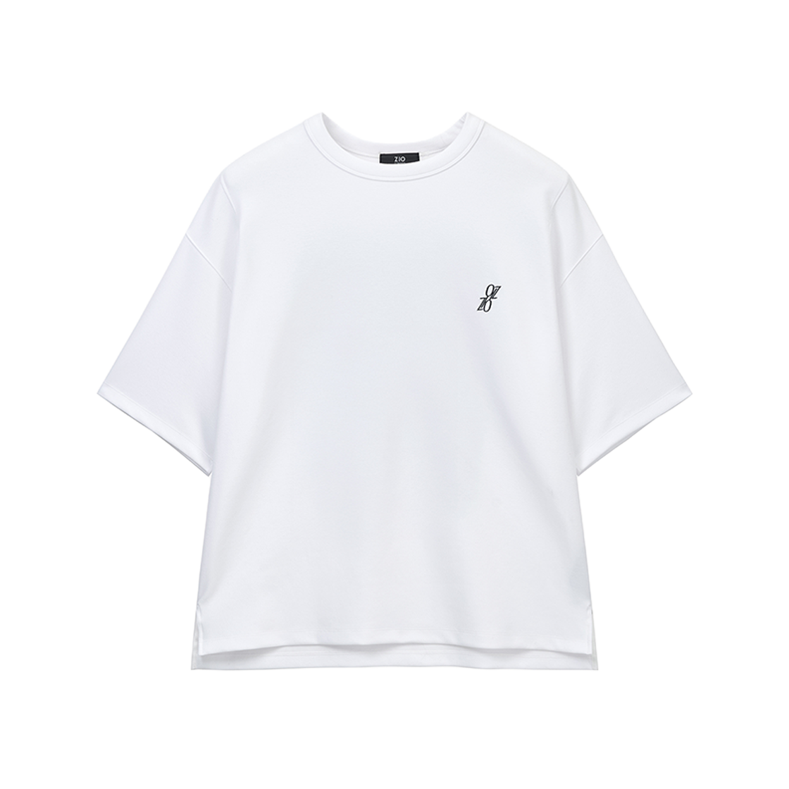 지오송지오 컬렉션 마드리갈 아트워크 티셔츠 화이트 BI3TS343WH