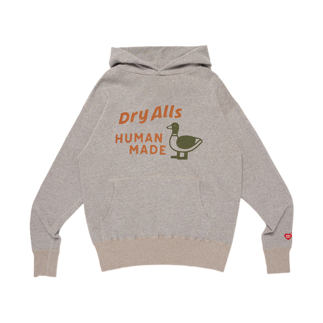 휴먼 메이드 츠리아미 후드 그레이(Human Made Tsuriami Hoodie Gray) - 1