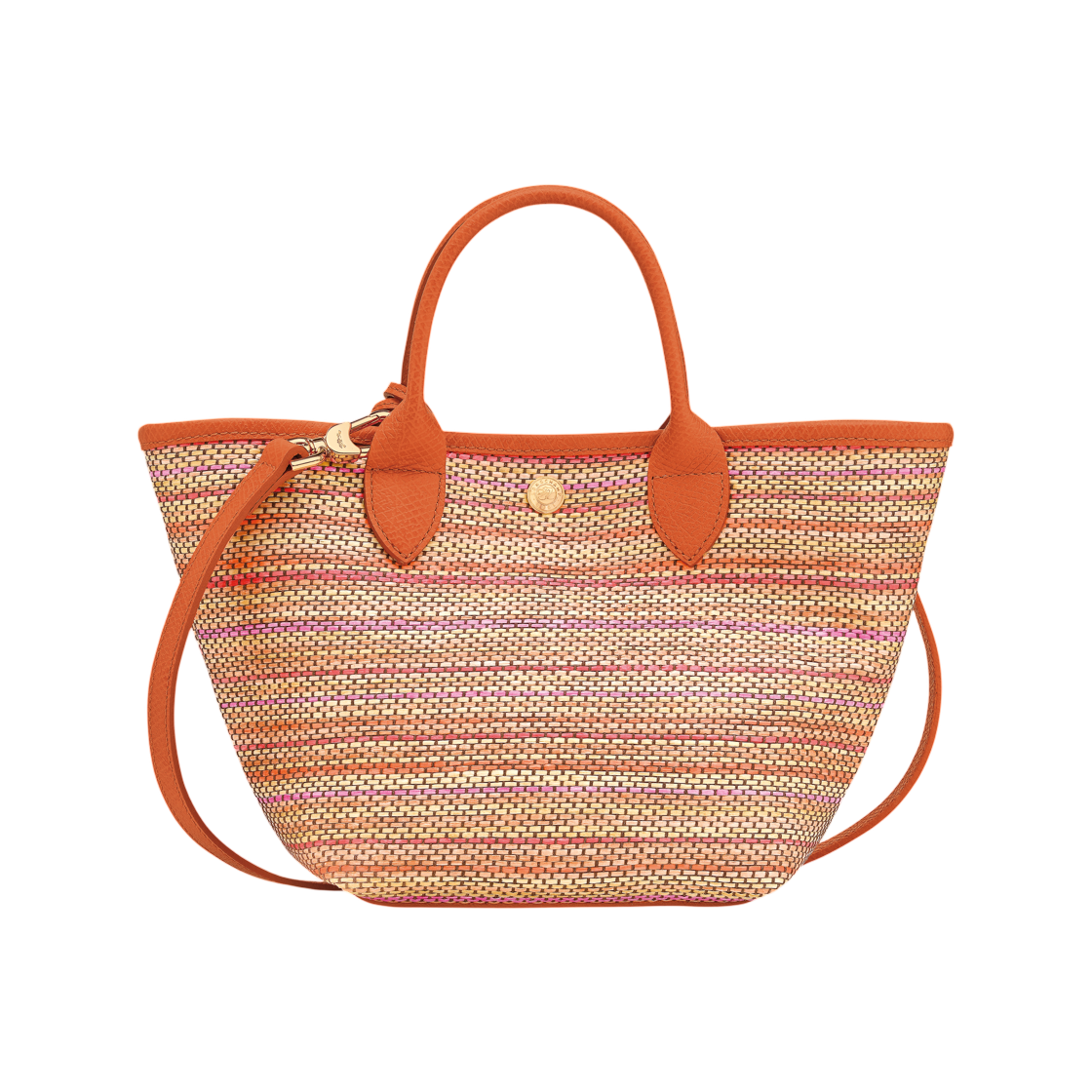 롱샴 르 플리아쥬 컬렉션 베스킷 백 레인보우(Longchamp Le Pliage Collection Basket Bag Rainbow) - 3
