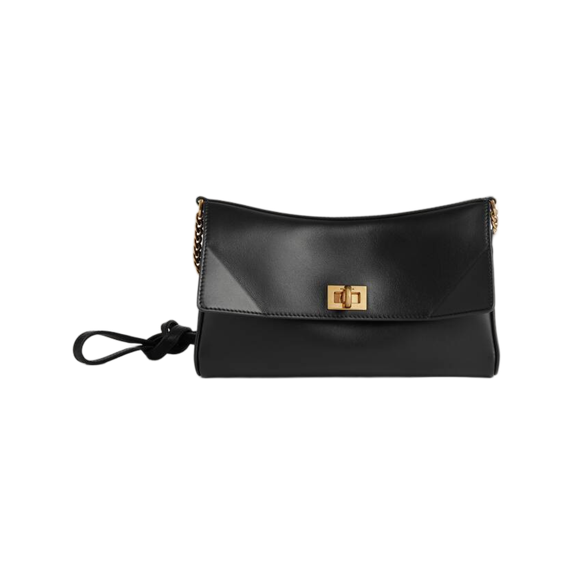 발렌시아가 로데오 월렛 온 체인 블랙(Balenciaga Rodeo Wallet On Chain In Black) - 1