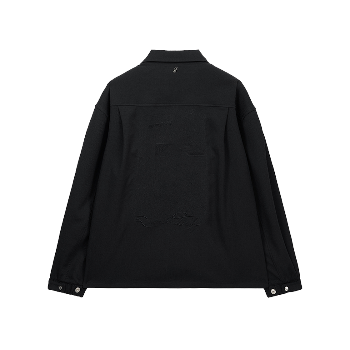 지오송지오 컬렉션 라울뒤피 아트워크 카라 점퍼 블랙 BI3JP351BK(ZIOSONGZIO COLLECTION Raoul Dufy Artwork Collared Jumper Black) - 2